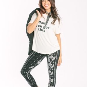 NWT Agnes & Dora Park Avenue Leggings Adult L